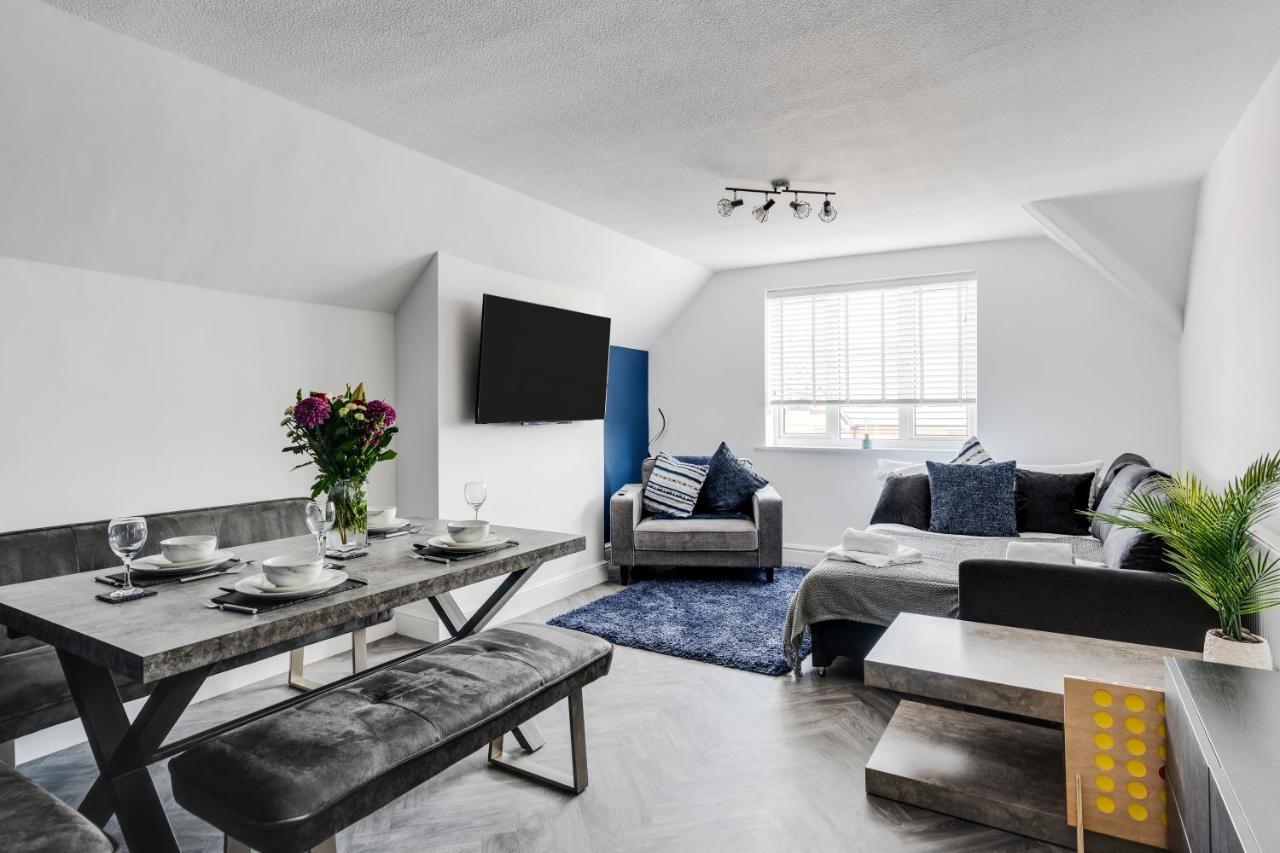 St David'S - Stylish 2 Bed Apartment, Free Parking, Close To Beach Lytham St Annes Esterno foto