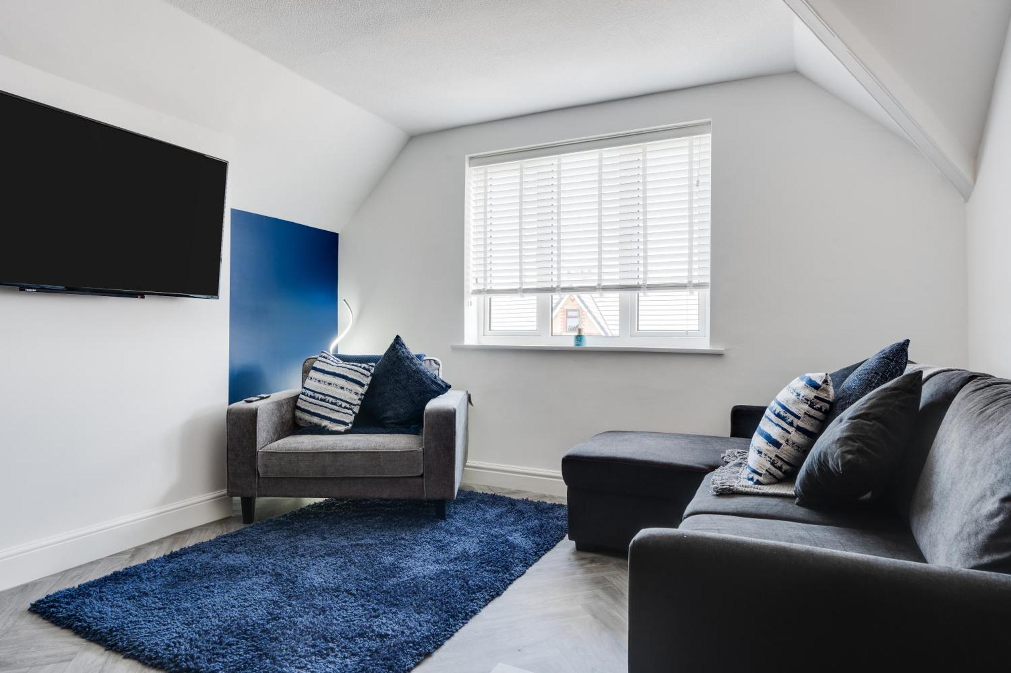 St David'S - Stylish 2 Bed Apartment, Free Parking, Close To Beach Lytham St Annes Esterno foto